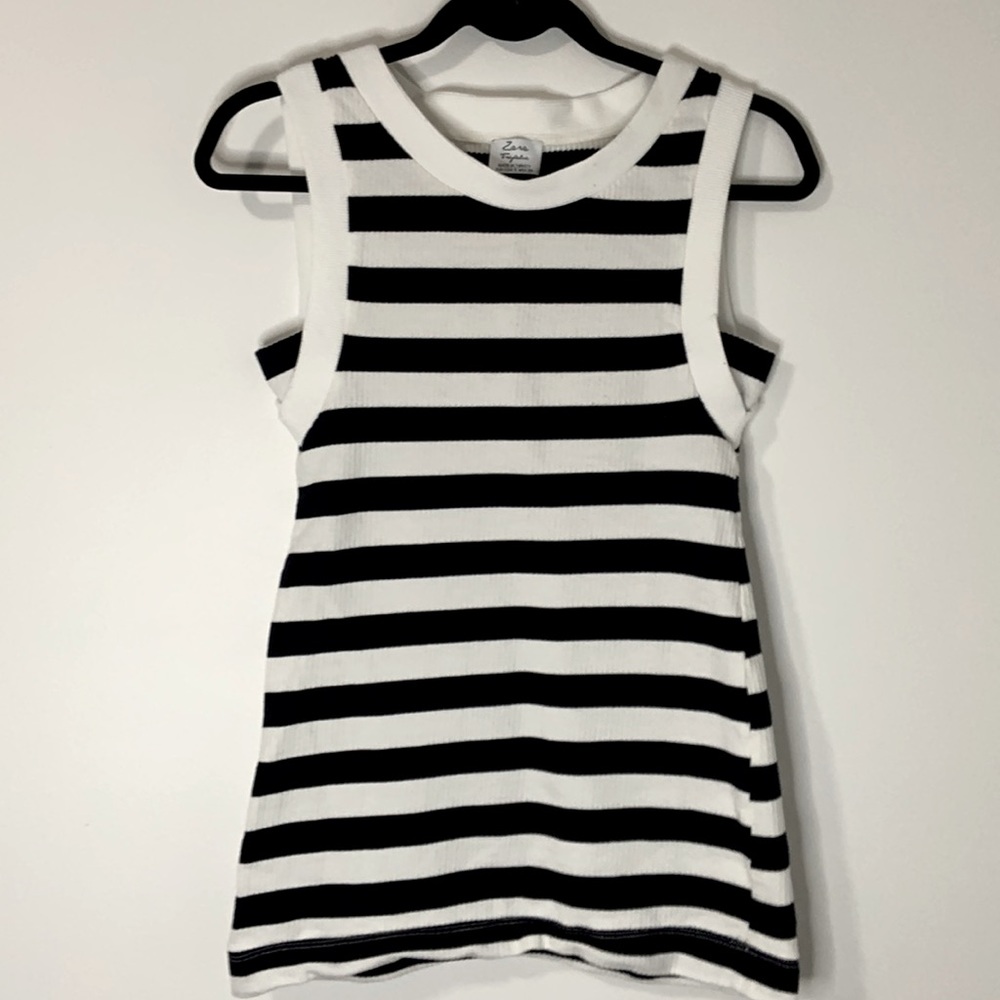 Zara Striped Tank top Size Small